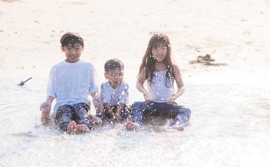 福岡家族写真 Family beach photo session fukuoka