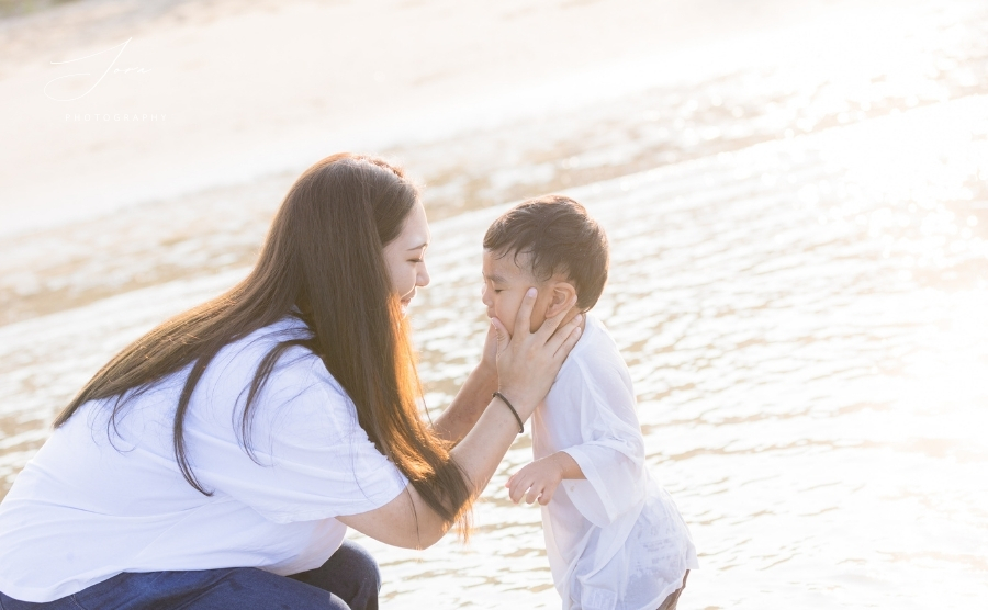 福岡家族写真 Family beach photo session fukuoka